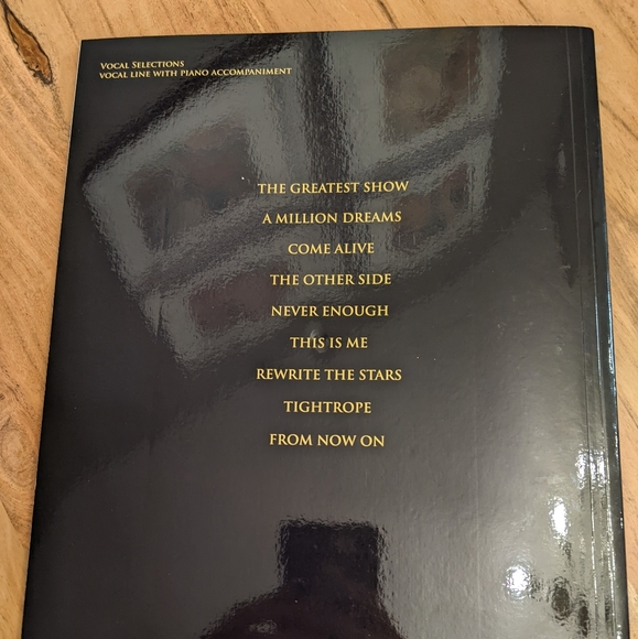 The Greatest Showman song book - Picture 2 of 3